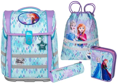 Set școlar Cool Pack Frozen - Ghiozdan, două penare și sac sport