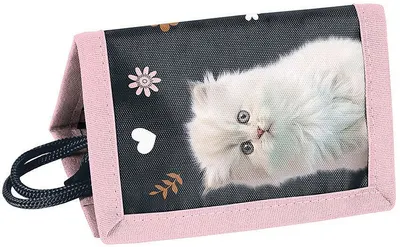 Portfel Paso Cat - Little Meow, Cu șiret