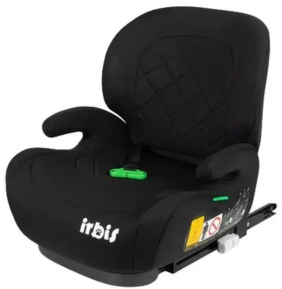 Scaun auto Caretero - Irbis, IsoFix, I-Size, 125-150 cm, negru