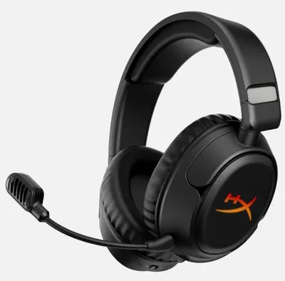 Căști gaming HyperX - Cloud Flight 2, RGB, wireless, negru