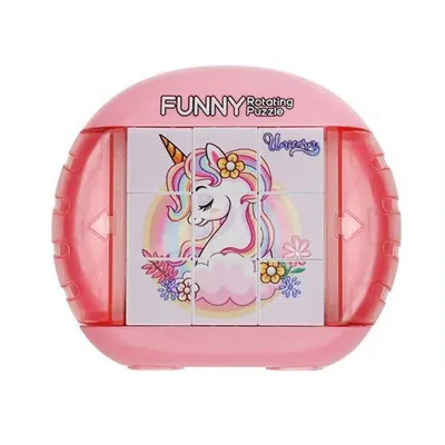 Puzzle rotativ 4 in 1, Sunman, Unicorn