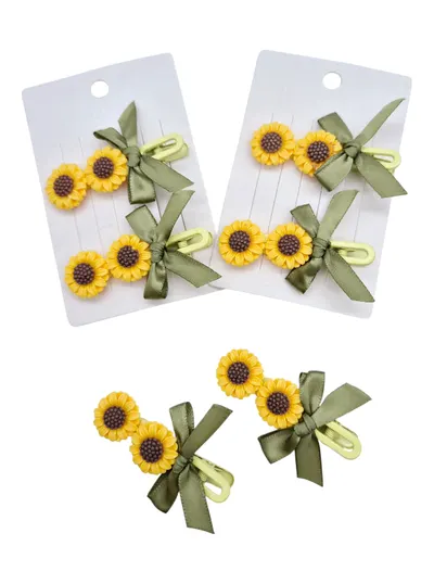 Clame Engros, set 2 buc cu floarea soarelui