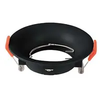 Corp spot GU10 rotund 88X40MM - negru V-TAC SKU-6633