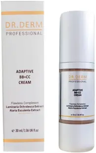Dr. Derm Cremă de față adaptivă BB+CC, SPF50, 30 ml