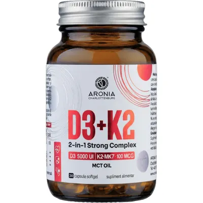 Vitamina D3+K2 2in1 Strong Complex 30cps