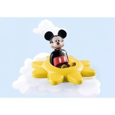 Playmobil - 1.2.3 & Disney: Soare Rotativ cu Zornaitoare Mickey