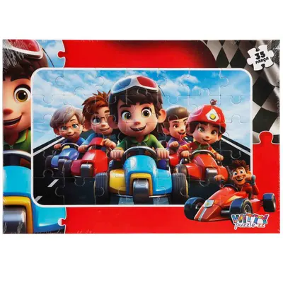 Puzzle Witty Puzzlezz, Curse pentru copii, 35 piese
