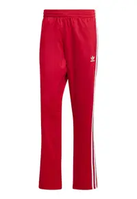 Pantaloni de trening cu slit cu fermoar la terminatii Firebird - Rosu vermillion