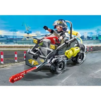 Playmobil - Vehicul Swat pentru Teren si Apa