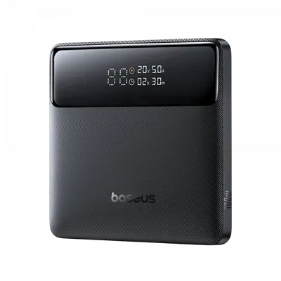 Baterie Externa Baseus Blade H1, 20000mAh, 100W, QC + PD, 2 x USB-A - 2 x USB-C, Neagra P10021604123-00