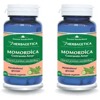Pachet Momordica (Castravete Amar) 60cps+60cps (50% reducere la al doilea produs)