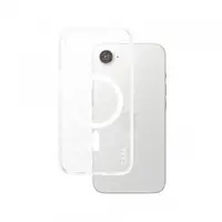 Husa pentru Apple iPhone 17e / 16e, PanzerGlass, Care Urban Combat Star Lit, Transparenta Alba