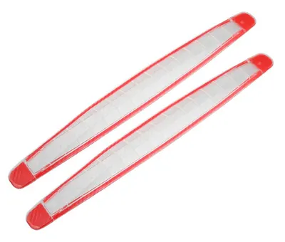 Set 2x Banda Protectie Bara si Portiera Auto Universala, Transparenta, PVC Durabil, Anti-Zgarieturi si Impact, Autoadeziva, Montaj Rapid, 40x5.2 cm, Set 2 Bucati