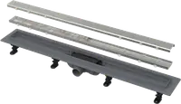 Rigola dus 750 mm anti miros cu garnitura de etansare si gratar inclus, Alcadrain Simple