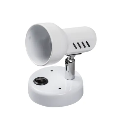 Spot Bara Rodin Alb 1xE27 Intrerupator