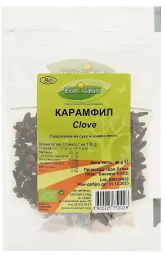 Bio garoafă, 40 g, Biosvyat