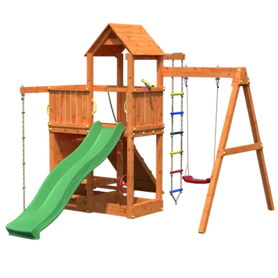 Complex joaca din lemn 7in1 Fungoo Activer