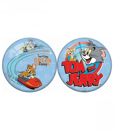 Minge mare din PVC cu personajele Tom si Jerry 23 cm