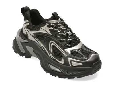 Pantofi sport GRYXX negri, 66659, din material textil