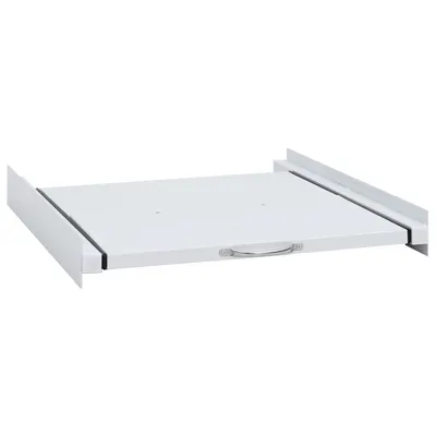 vidaXL Set de stivuire mașină de spălat cu raft retractabil