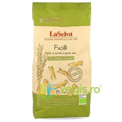 Fusilli din Grau Dur Ecologice/Bio 500g