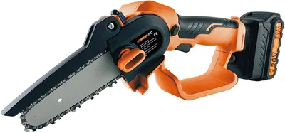 Ferăstrău cu lanț fără fir Premium HD - 46191, 20V, 2.0 Ah, 120 mm