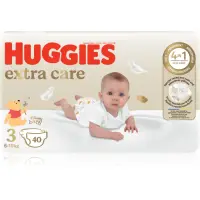 Huggies Extra Care Size 3 scutece de unică folosință 6-10 kg 40 buc