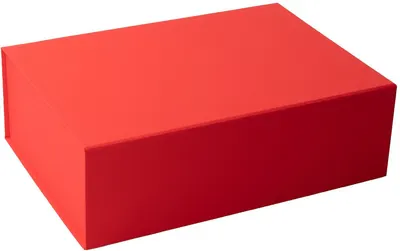 Cutie cadou Gift Box Natural - 20 х 18 х 8 cm, roşu