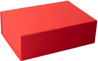 Cutie cadou Gift Box Natural - 20 х 18 х 8 cm, roşu