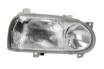 Far fata Dreapta (2*H1, electric, fara motoras, culoare insert: cromat) potrivit VW GOLF 3