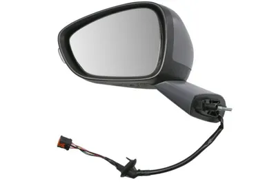 Oglinda laterala stanga electric, convex, cu incalzire, grund, semnalizator potrivit CITROEN C4 GRAND PICASSO II, C4 SPACETOURER 02.13