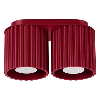 Spot burgundy din metal 10x21 cm Zora – Sollux