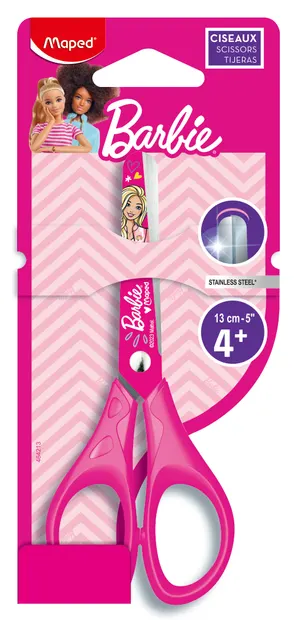 Foarfece pentru copii Maped Barbie - 13 cm