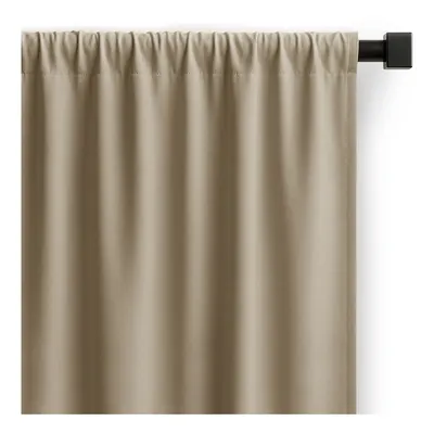 Draperie bej dimout (semi-opacă) 140x270 cm Carli – Restilo