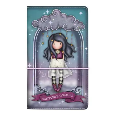 Agenda cu inchidere elastica Gorjuss, Little Storm Cloud, 128 file