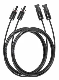 Prelungitor solar EcoFlow - MC4, 3m, negru