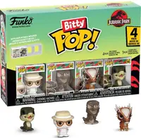 Set de figurine mini Funko Bitty POP! Movies: Jurassic Park - 4 Pack (Series 2)