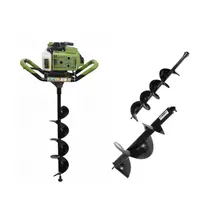 Motoburghiu Pamant Procraft GD68 - Putere 3 CP + 3 burghie 100, 150, 200 mm