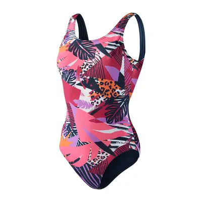 Speedo Allover U-Back pentru femei costum de baie dintr-o singură bucată