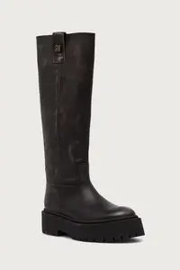 Steve Madden cizme pentru femei din piele Sonar