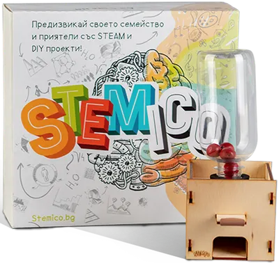 Kit educational Stemico - Masina pentru bomboane si guma de mestecat
