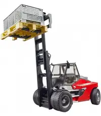 Stivuitor cu 3 paleti Bruder Linde HT160D