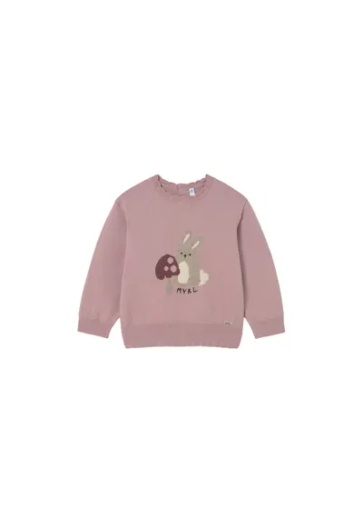 Pulover fetita roz