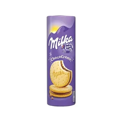 Biscuiti sandwich Milka Choco Creme 260 g Engros