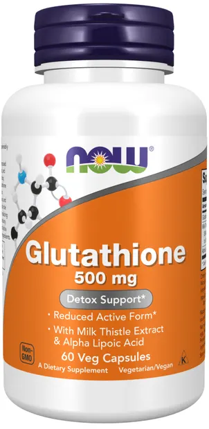 Glutathione, 500 mg, 60 capsule, Now