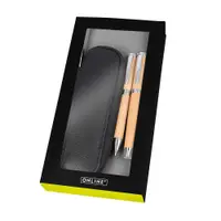 Set stilou și pix Online - Nature Style Beechwood