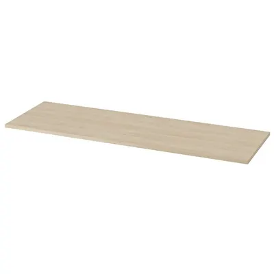 Blat pentru mobilier baie Cersanit Moduo 140 cm, culoare stejar