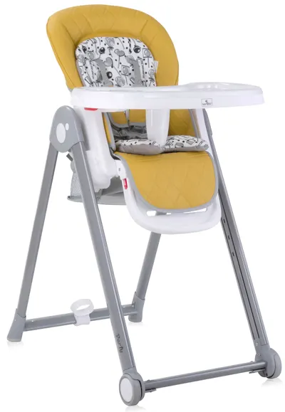 Scaun de masă pentru copii Lorelli - Party, Lemon Curry Leather