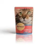 Hrana Umeda Pisici Petkult Sterilised, Ton, 100 g