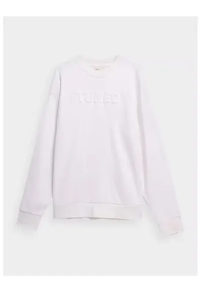 Bluza barbati - 302862320 - Bumbac - Alb